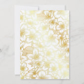Cartes d'invitation de mariage (Dos)