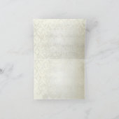 Cartes d'invitation de mariage à cage à oiseaux av (Intérieur)