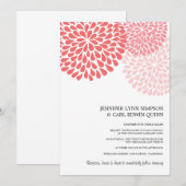 Cartes d'invitation de mariage Annalee (Étain) (Devant / Derrière)