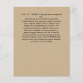 Cartes d'invitation de mariage avec code QR à scan (Dos)