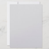 Cartes d'invitation de mariage Blue Leaf (Dos)