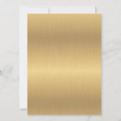 Cartes d'invitation de mariage classiques pour par (Dos)