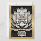 Cartes d'invitation de mariage classiques pour par (Devant)