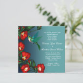 Cartes d'invitation de mariage Colibri (Debout devant)