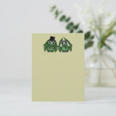 Cartes d'invitation de mariage de Cthulhu vierges (Debout devant)