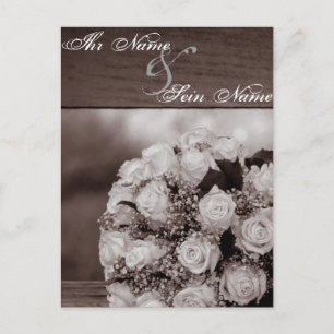 Cartes d'invitation de mariage élégantes 12