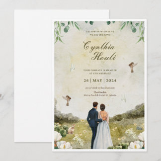 Cartes d'invitation de mariage 💍 – Élégantes et p