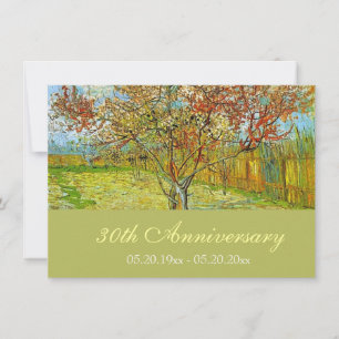 Cartes d'invitation de mariage en beaux-arts flora