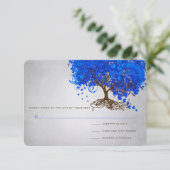 Cartes d'invitation de mariage en forme d'arbre au (Debout devant)