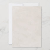 Cartes d'invitation de mariage et d'anniversaire d (Dos)