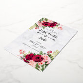 Cartes d'invitation de mariage exquises (Rotation)