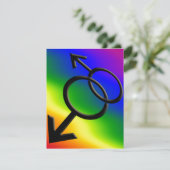 Cartes d'invitation de mariage Gay Pride Cartes d' (Debout devant)