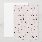 Cartes d'invitation de mariage glisser-déposer (Devant / Derrière)