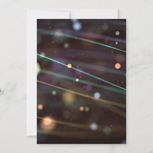 Cartes d'invitation de mariage glisser-déposer (Devant)