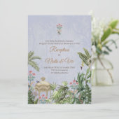 Cartes d'invitation de mariage indien Invitations  (Debout devant)