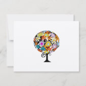 Cartes d'invitation de mariage Magical Forest Circ (Dos)