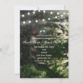 Cartes d'invitation de mariage nocturne Oiseaux d' (Devant)