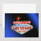 Cartes d'invitation de mariage personnalisées à La (Devant / Derrière)