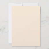 Cartes d'invitation de mariage rustiques Forever,  (Dos)