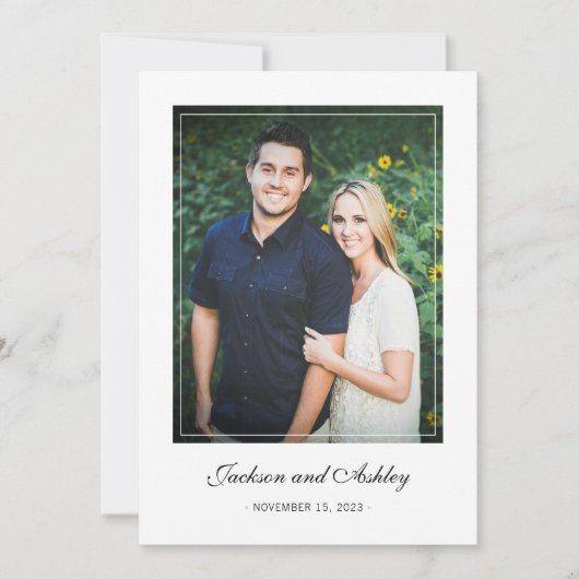 Cartes d'invitation de mariage | Simplement Belle  (Devant)