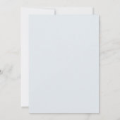 Cartes d'invitation de mariage Spring Whimsy (Dos)