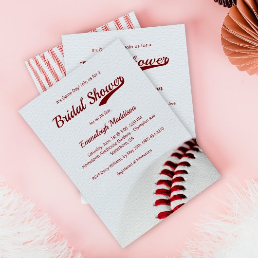 Cartes d'invitation de mariage sur le thème de bas