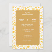 Cartes d'invitation de mariage sur le thème du bas (Devant)
