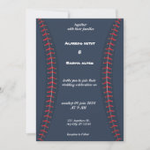 Cartes d'invitation de mariage sur le thème du bas (Devant)