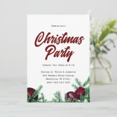 Cartes d'invitation de Noël (Debout devant)