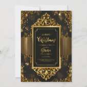 Cartes d'invitation de Noël (Dos)