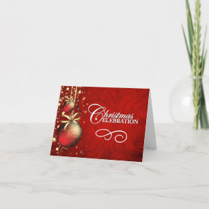 Cartes d'invitation de Noël