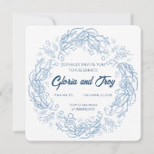 Cartes d'invitation de Noël. Contes de fées hivern (Dos)