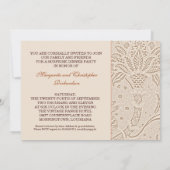 Cartes d'invitation de photos pour les 30 ans de m (Dos)