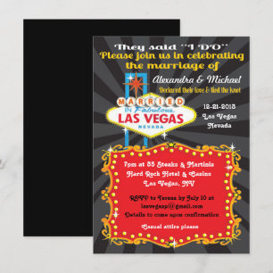 Cartes d'invitation de réception de mariage après