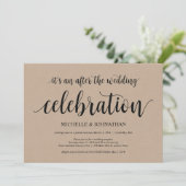 Cartes d'invitation de réception de mariage en fui (Debout devant)