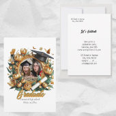 Cartes d'invitation de remise de diplômes à bordur