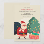 Cartes d'invitation dessinées à la main pour fête (Devant / Derrière)