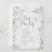 Cartes d'invitation d'hiver pour la fête des baies (Devant)