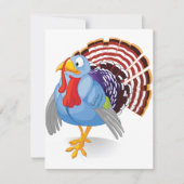 Cartes d'invitation Dindon (Devant)