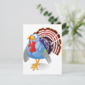 Cartes d'invitation Dindon (Debout devant)