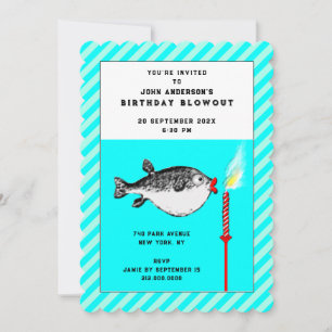 Cartes d'invitation drôles pour anniversaire