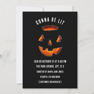 Cartes d'invitation drôles pour une fête d'Hallowe