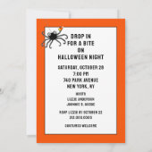 Cartes d'invitation drôles pour une fête d'Hallowe (Dos)