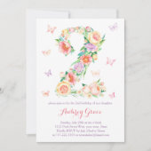 Cartes d'invitation du Jardin aux papillons du 2e  (Devant)