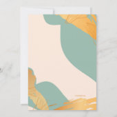 Cartes d'invitation Élégantes (Dos)