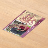 Cartes d'invitation en acrylique pour la Saint-Val (Poser)