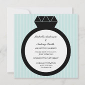 Cartes d'invitation Enregistrement de la bague de  (Dos)