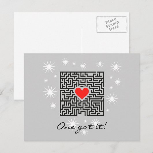 Cartes d'invitation EVG (Devant / Derrière)