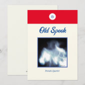 Cartes d'invitation/félicitations originales (Devant / Derrière)