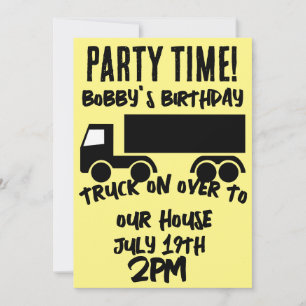 CARTES D'INVITATION FÊTE D'ANNIVERSAIRE ENFANTS GA